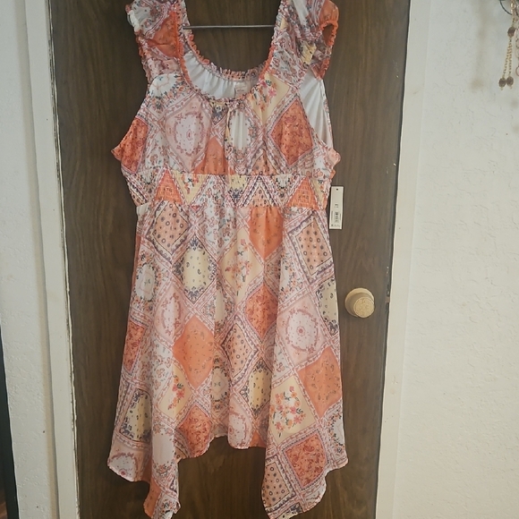 No Boundaries Dresses & Skirts - NWT No Boundaries  Patchwork Peasant Dress